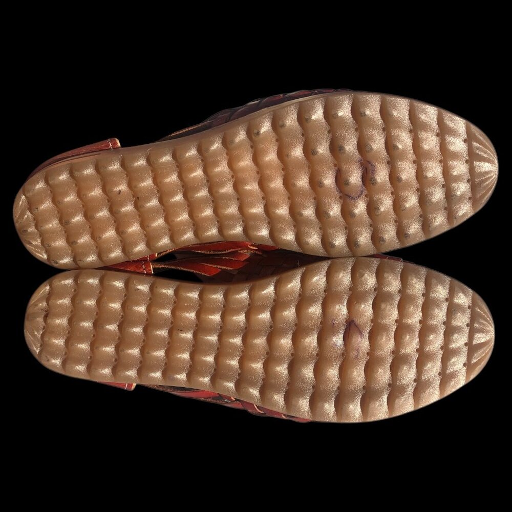 Gaiviz Women’s Huarache Woven Leather Flats, 7.5 - Picture 8 of 8